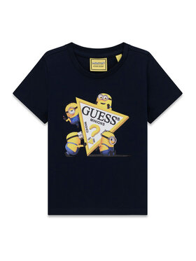 Guess Jeans Guess Jeans Футболка N6YI28 K6652 Cиній Regular Fit