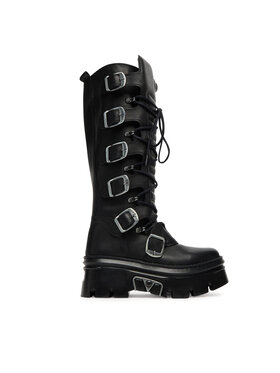 NEW ROCK Čižmy NEW ROCK M-WALL272-S1 Čierna