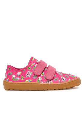 Froddo Тапочки Froddo Barefoot Canvas G1700440-10 D Рожевий