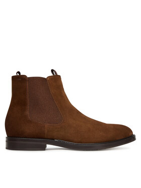 BOSS Členková obuv s elastickým prvkom BOSS Dressletic 50545071 Hnedá