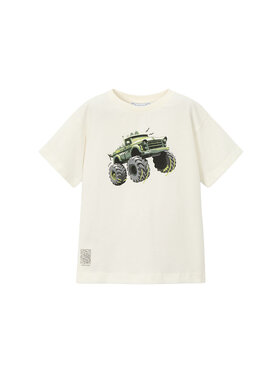 Mayoral Mayoral Camiseta 3069 Blanco Regular Fit