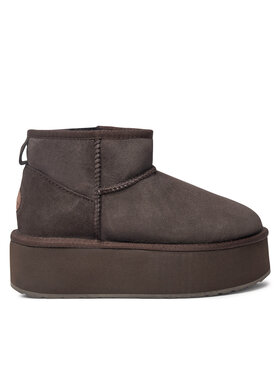 EMU Australia Snehule EMU Australia Stinger Micro Flatform W13082 Hnedá