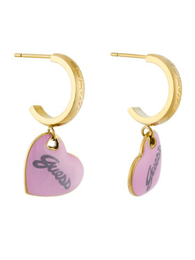 Guess Náušnice Guess JUBE05151JW Ružová