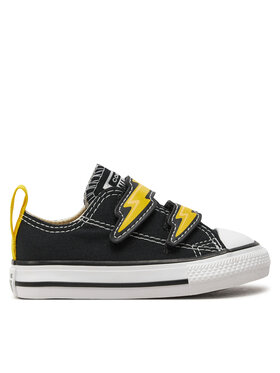 Converse Plátěnky Converse Chuck Taylor All Star Electric Bolt Easy-On A08376C Černá