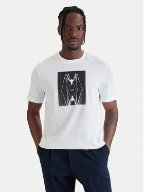 BOSS BOSS Camiseta Creature 50561861 Blanco Regular Fit