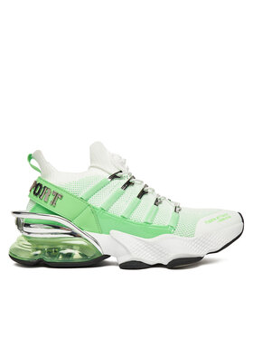 Plein Sport Sneakersy Plein Sport SAES USC0518 STE003N Biela