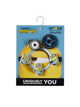Crocs Apavu rotājums Crocs Jibbitz Minions 5pck 10012725 Daudzkrāsains
