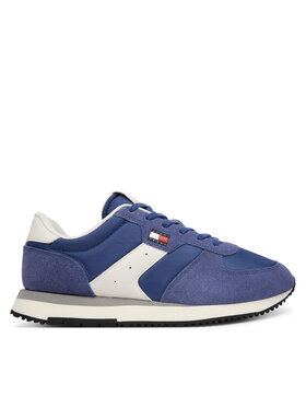 Tommy Jeans Snīkeri Tommy Jeans Tjm Eva Runner Mix Material EM0EM01737 Zils