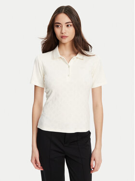 Guess Guess Поло V5YP01 KCX12 Кремовий Regular Fit