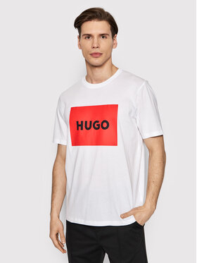 HUGO Hugo Футболка Dulive222 50467952 Білий Regular Fit