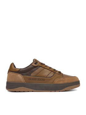 Guess Jeans Sneakersy Guess Jeans EO-TEKSAS-02 126AM Světle hnědá