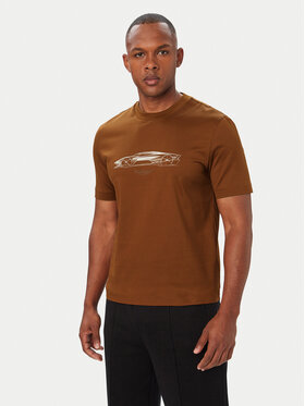 BOSS BOSS Camiseta C-Taut 181 50570435 Marrón Regular Fit