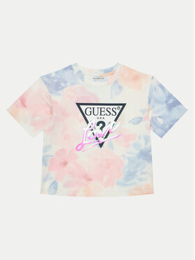 Guess Guess Футболка J5RI05 K6YW4 Кольоровий Boxy Fit