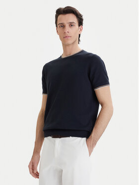 Bugatti Bugatti Camiseta 7200-75516C Azul marino Relaxed Fit