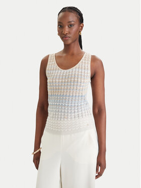 Guess Guess Τοπ W6GR08 Z0589 Μπεζ Regular Fit