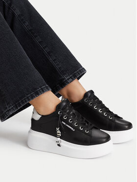 KARL LAGERFELD Sneakersy KARL LAGERFELD Anakapri KL63516 Čierna