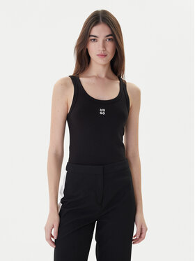 HUGO Hugo Топ Datamia 50514489 Чорний Slim Fit