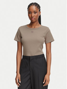 HUGO HUGO Camiseta Deloris 50512002 Caqui Regular Fit