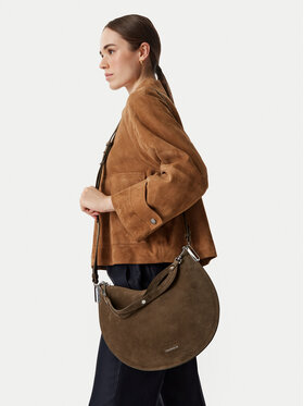 Coccinelle Bolso Coccinelle QKG Coccinellesunup Suede E1 QKG 13 02 01 Caqui