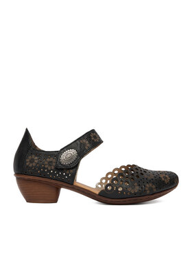 Rieker Pantofi Rieker 43753-00 Negru