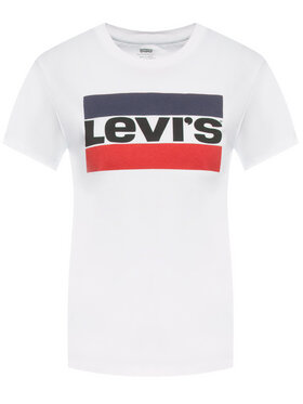 Levi's® Levi's® Póló The Perfect Graphic Tee 17369-0297 Fehér Regular Fit