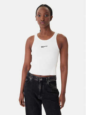 Karl Lagerfeld Jeans Karl Lagerfeld Jeans Felső B1W18024 Krém Slim Fit
