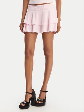 Juicy Couture Juicy Couture Minifalda Smocked Terry JCGGS126006 Rosa Regular Fit