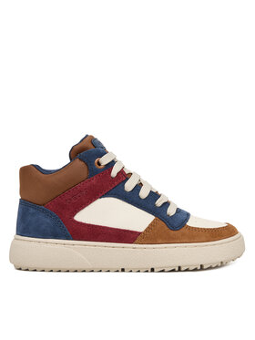 Geox Snīkeri Geox J Theleven J46LDC 05422 C1MD6 S Brūns