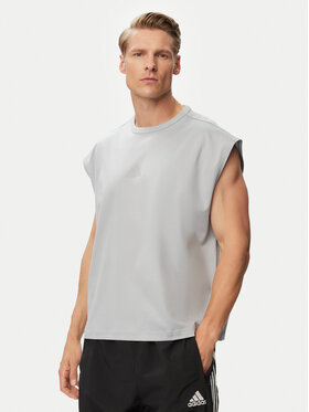 adidas adidas Camiseta sin mangas Soft Lux KE5887 Gris Loose Fit