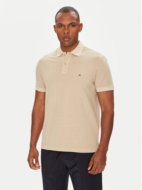 Tommy Hilfiger Tommy Hilfiger Polo MW0MW34757 Beis Regular Fit