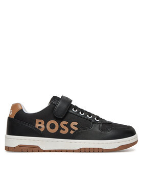 BOSS Sneakersy BOSS J51644 S Černá