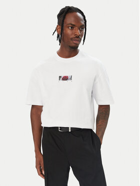 HUGO HUGO Camiseta Dakhil 50579723 Blanco Relaxed Fit
