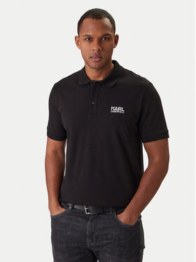 KARL LAGERFELD KARL LAGERFELD Polo 745780 561235 Negro Regular Fit