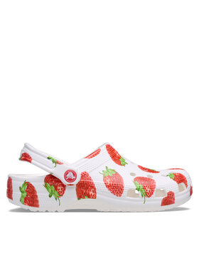 Crocs Шльопанці Crocs Classic Fresh Fruits Clog 211008 Білий