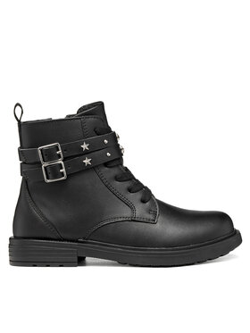Geox Зимни обувки Geox J Eclair Girl J669QJ 000BC C9999 M Черен