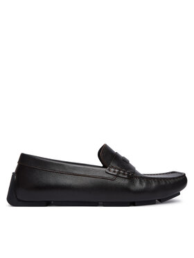 Calvin Klein Mokasini Calvin Klein Driver Hdw Lth HM0HM02264 Temno rjava