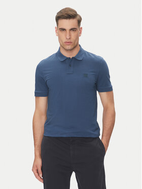 BOSS BOSS Поло Passenger 50507803 Голубий Slim Fit