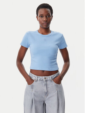 HUGO HUGO Футболка Delanor 50512000 Світло-синій Slim Fit