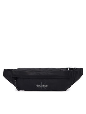 Calvin Klein Jostas soma Calvin Klein Bold Belt Bag LV04D3458G Melns