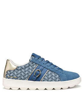 Geox Sneakersy Geox D Spherica Ecub-1 D46WEA 0CK22 C4005 Modrá