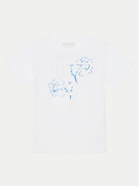 Guess Guess Футболка L5GI09K 8HM4 Білий Regular Fit