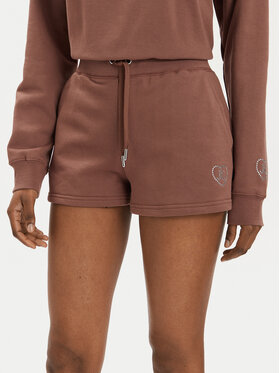 Juicy Couture Juicy Couture Pantalones cortos deportivos Sully Rodeo JCBHS223825 Marrón Regular Fit