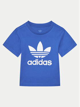 adidas adidas Póló adicolor Trefoil IY2376 Kék Regular Fit