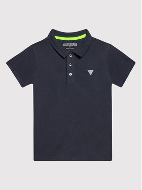 Guess Guess Polo N2GP03 KAPY0 Azul marino Regular Fit