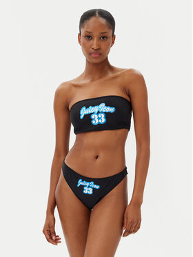 Juicy Couture Juicy Couture Bikini Icon Bandeau JCITS125204 Nero