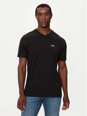 BOSS Boss Футболка Tee V 50506347 Чорний Regular Fit
