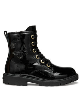 Geox Bakancs Geox J Shaylax Girl J56EXA 00067 C9999 D Fekete