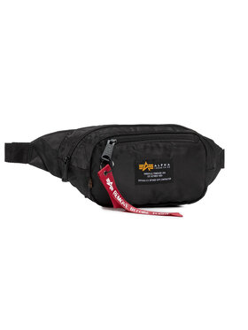 Alpha Industries Чанта за кръст﻿ Alpha Industries Crew Waist Bag 196923 Черен
