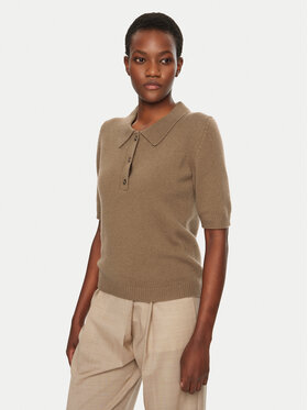 Herskind Herskind Поло Alberto 5417974 Коричневий Regular Fit