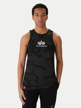 Alpha Industries Alpha Industries Майка Basci Camo 126566C Сірий Regular Fit
